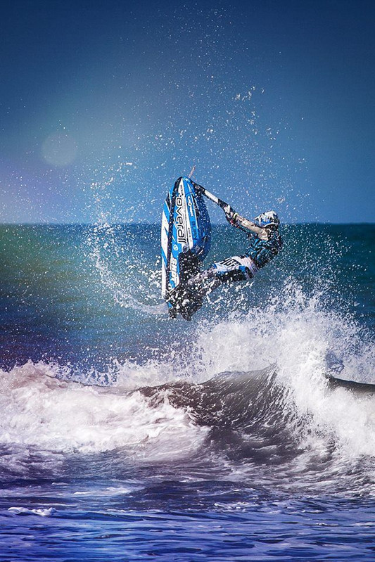 Freegun Athlete Thomas Auzou Jetski Freestyle