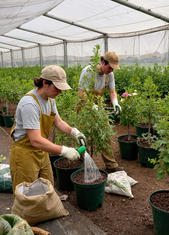Equipo experto Machin Nursery Farms Homestead Florida - Especialistas en plantas, árboles y flores tropicales