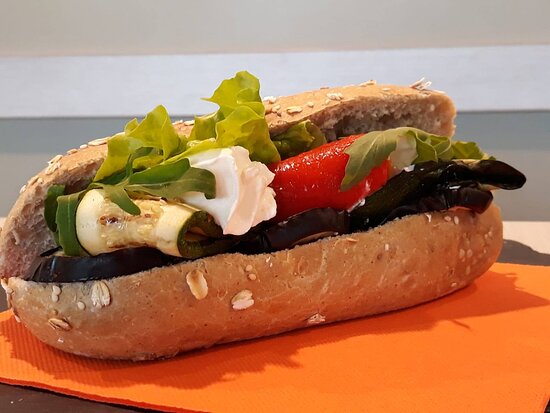 Panino con verdure