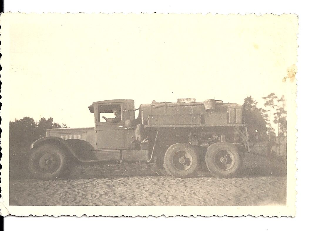 Orig.Foto LKW Tankwagen Wehrmacht in Rußland1