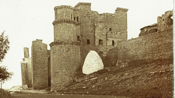 OLITE, antes de la reconstrucción