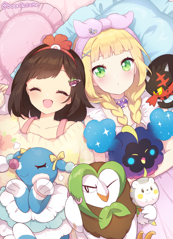 lillie-selene-litten-cosmog-bounsweet-an