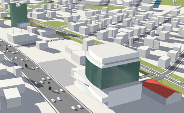 Belize City 3D Towers