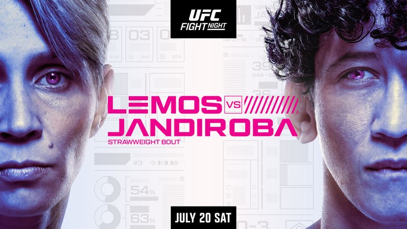 Пуснаха постера за UFC on ESPN: Лемос vs. Жандироба