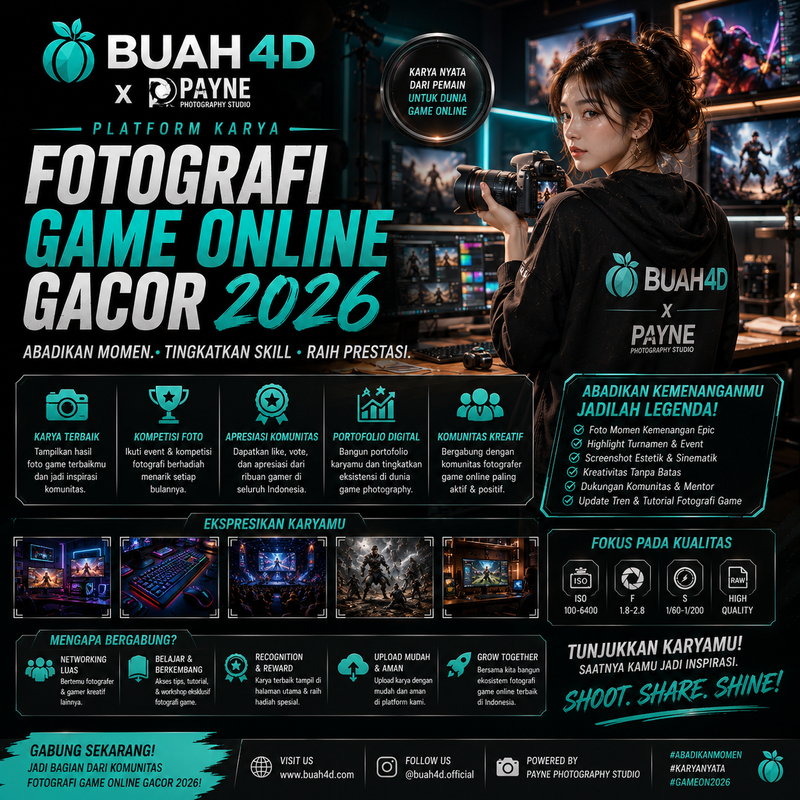 BUAH4D X PAYNEPHOTOGRAPHYSTUDIO | Platform Karya Fotografi Game Online Gacor 2026.