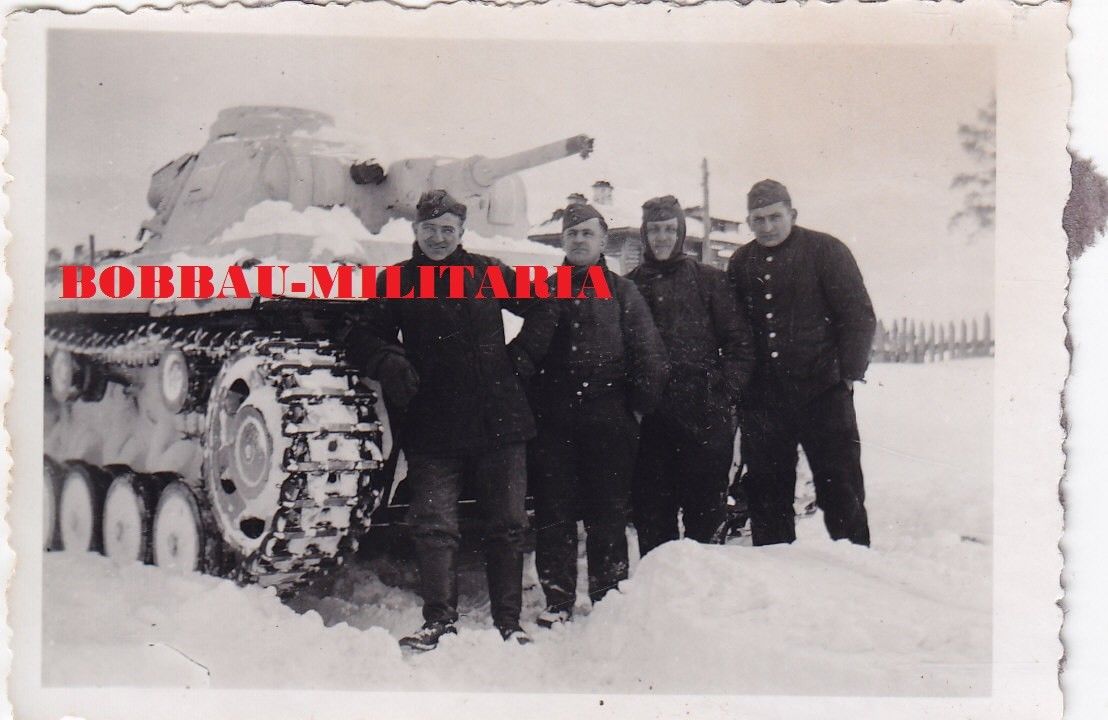 Panzer-Reg. 18 Panzerkampfwagen III Weiß gekalkt Winter-Tarnung 
