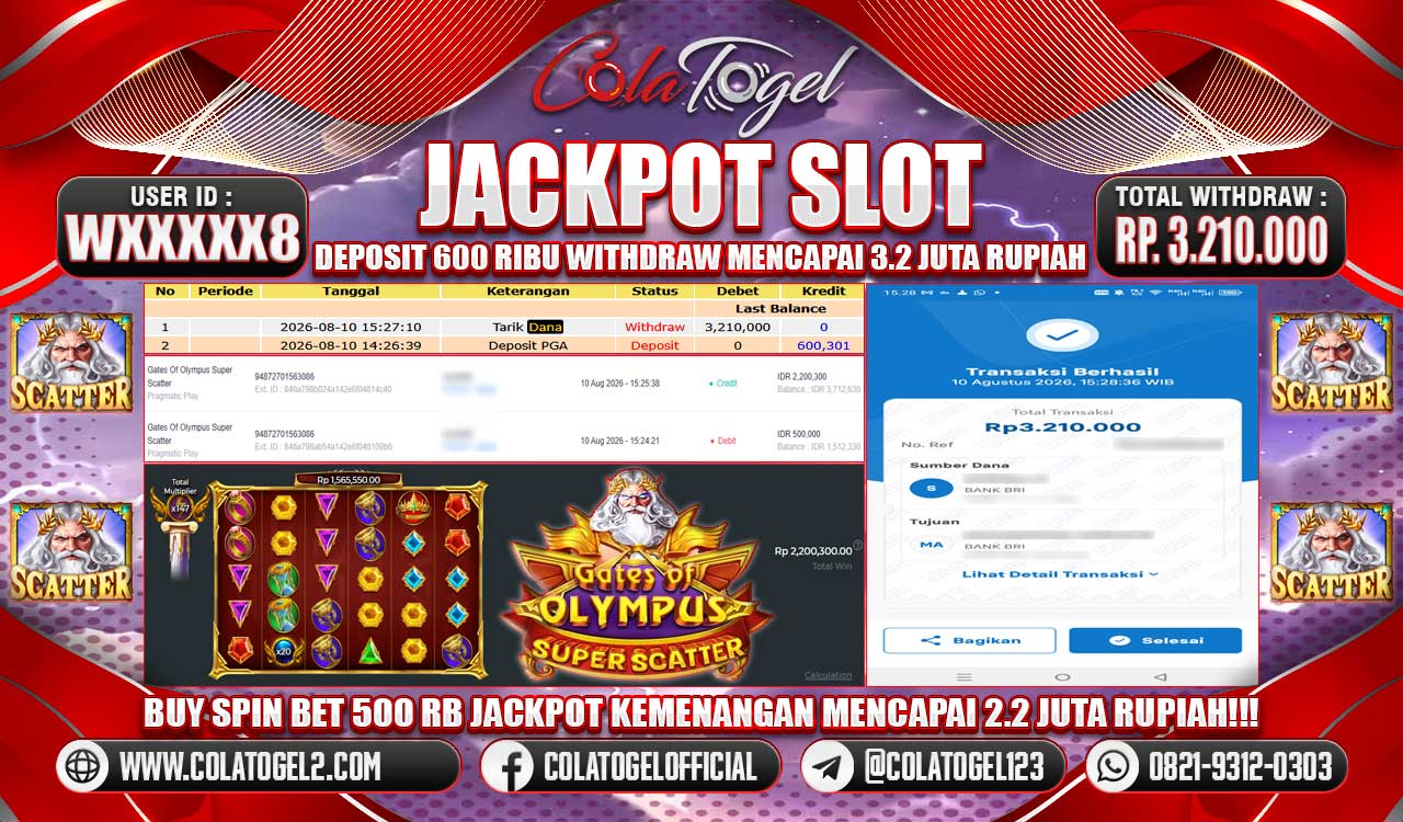 JACKPOT SLOT GACOR!!