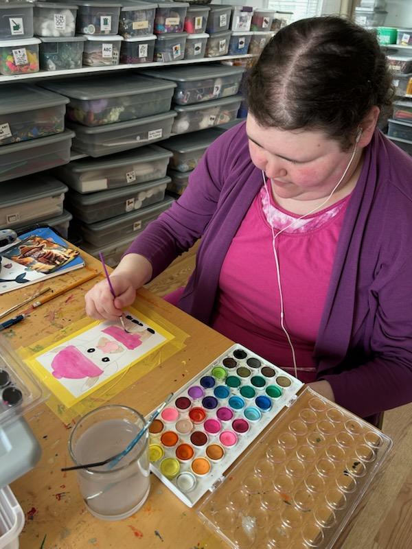 Equestrian Connection art activity