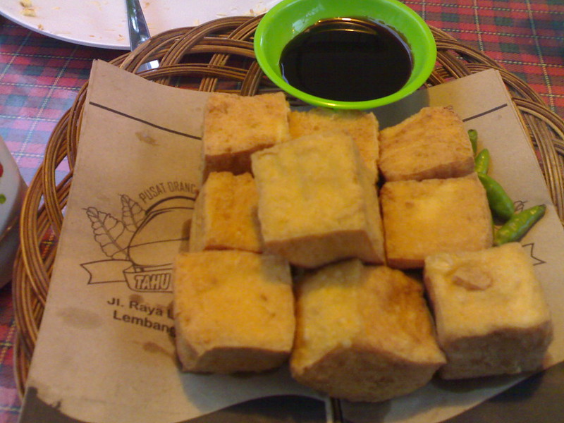 Tahu susu Lembang untuk camilan malam