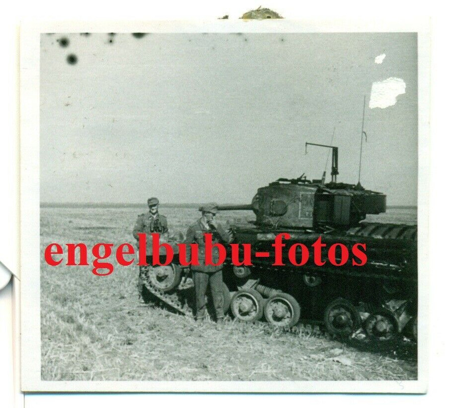 FOTO - PANZER - Gebirgsjäger Rgt.138 - engl. Valentine IV - Russ