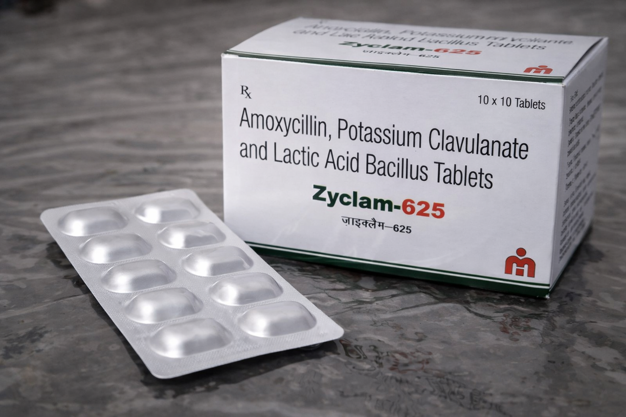 ZYCLAM-625 Medication Box