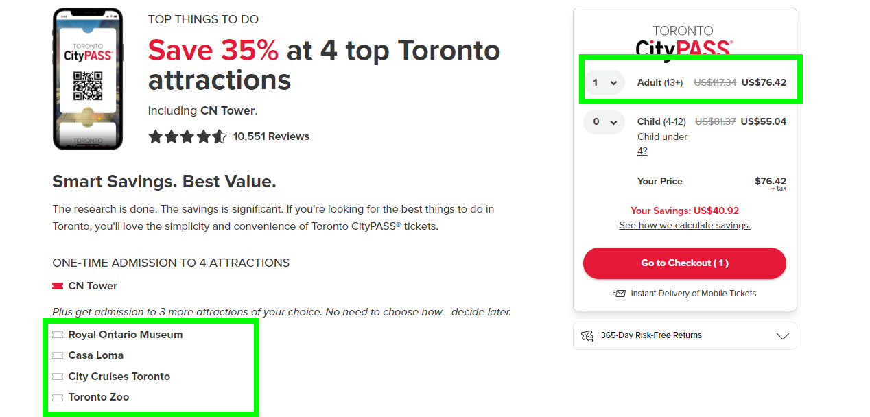 * Toronto CityPASS® * - Viajar a Toronto (Canadá este): Que visitar, transporte... - Foro USA y Canadá