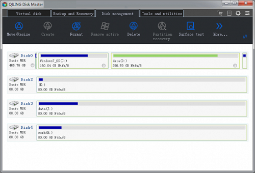 QILING Disk Master v5.0 WinPE Technician Edition