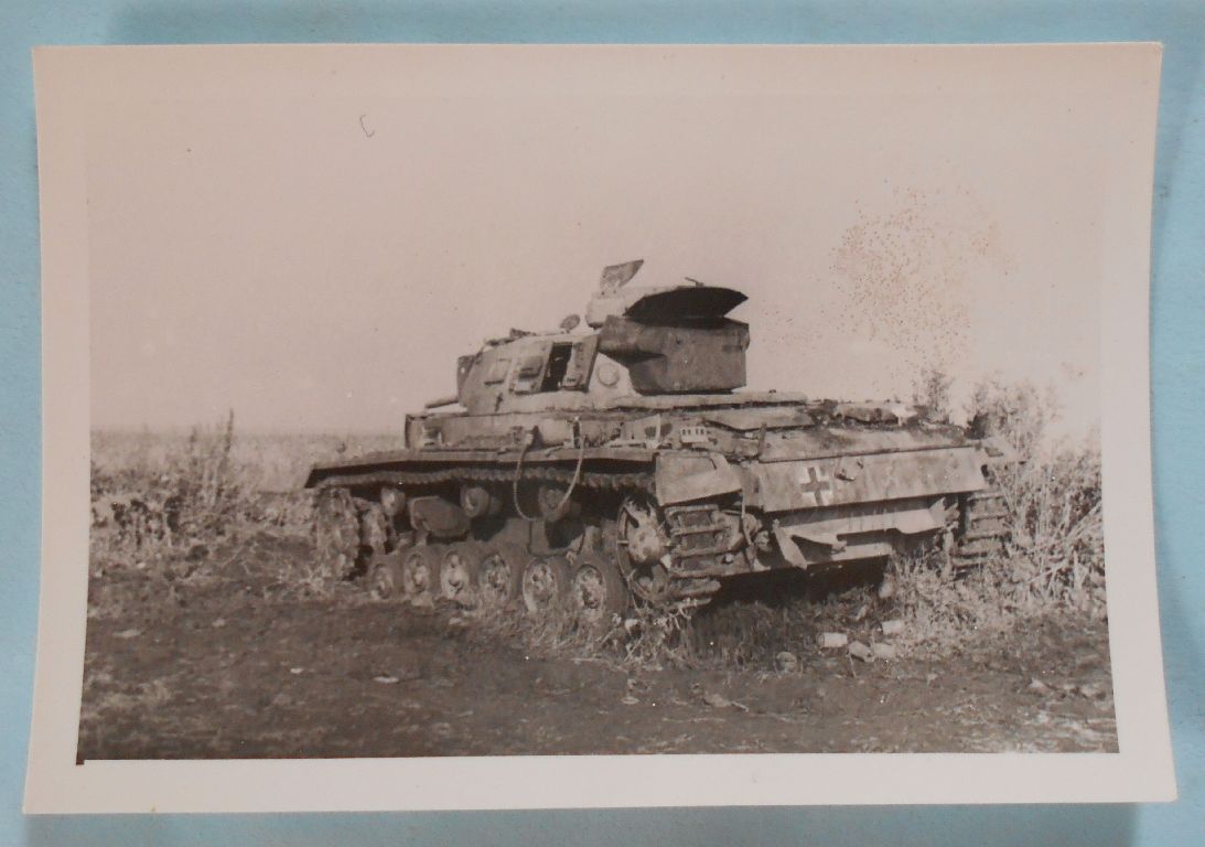 Foto Panzer Tank Sturmgeschütz Tarnanstrich Camo