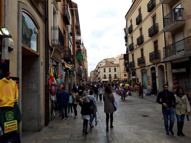 Semana Santa 2019: Salamanca-Granadilla-Cáceres y Trujillo - Blogs de España - Llegamos a Salamanca (9)