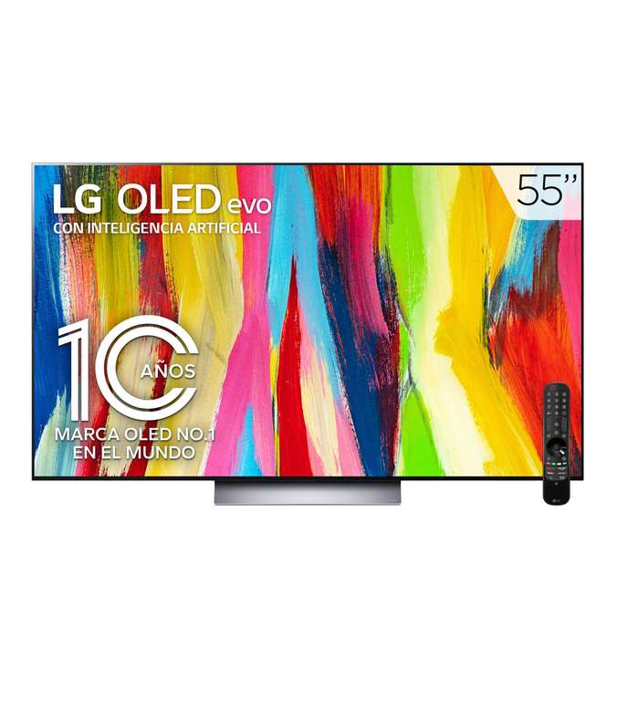 El Palacio de Hierro: Combo Pantalla LG 4K OLED C2 55 pulgadas | HDMI 2.1 | 120hz reales + Audífonos Bluetooth Daewoo 
