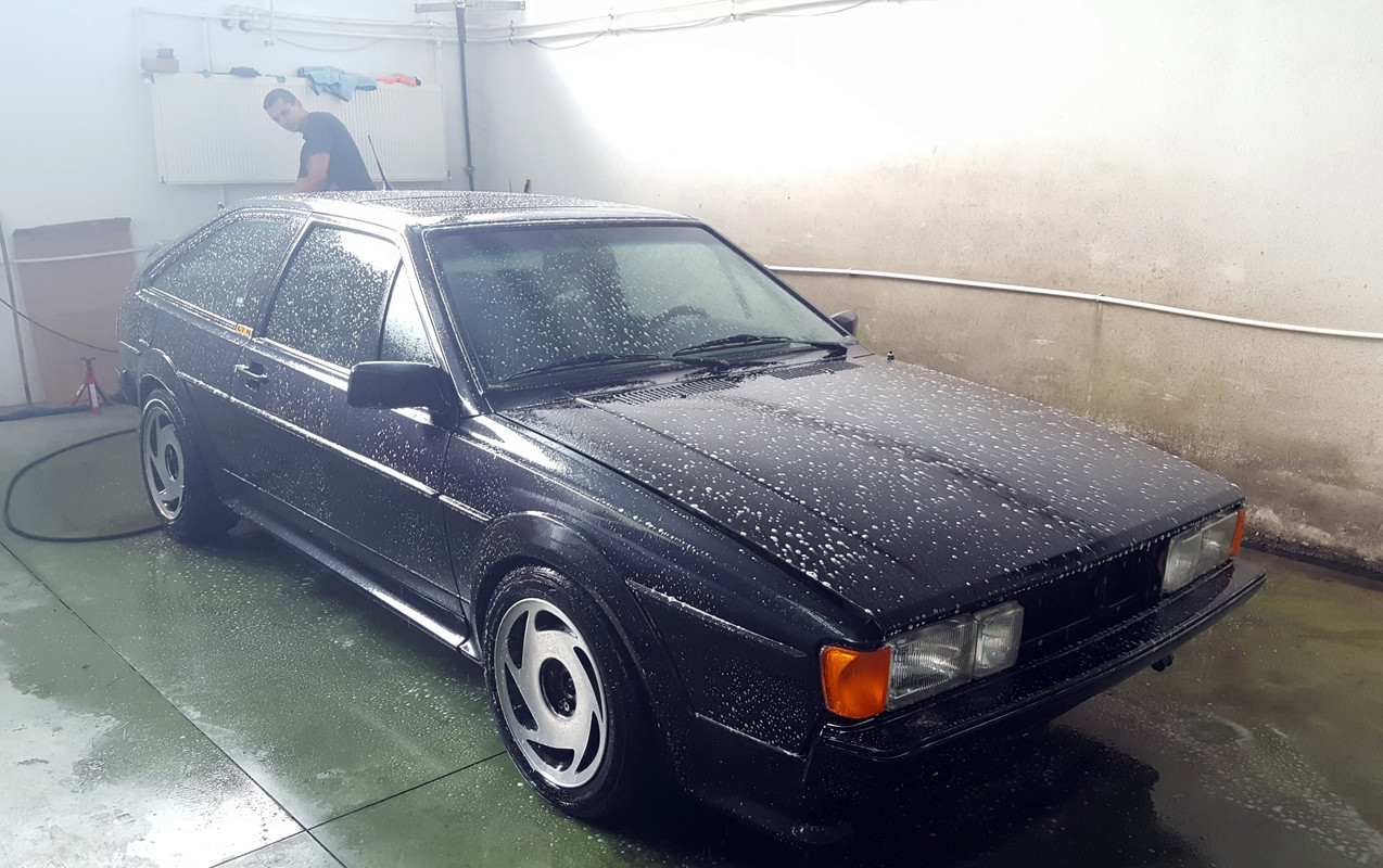 washed