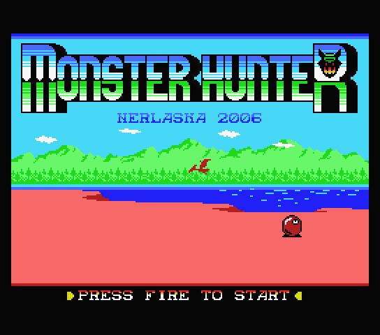 Monster Hunter - Nerlaska Studio (2006) [MSX-DEV06] [English Version - Push 0 to use SCC] [original]