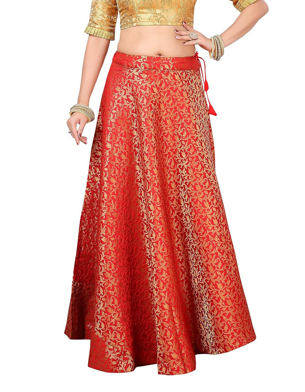 Women's Maxi Skirt Flared Bollywood Lehenga Choli Belly Dancing Skirts Partywear - Picture 44 of 47
