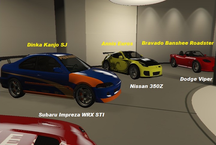 Fast & Furious Museum - Vehicles - GTAForums