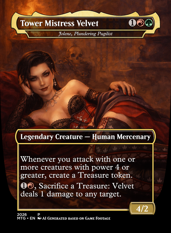 Jolene Plundering Pugilist (Tower Mistress Velvet)
