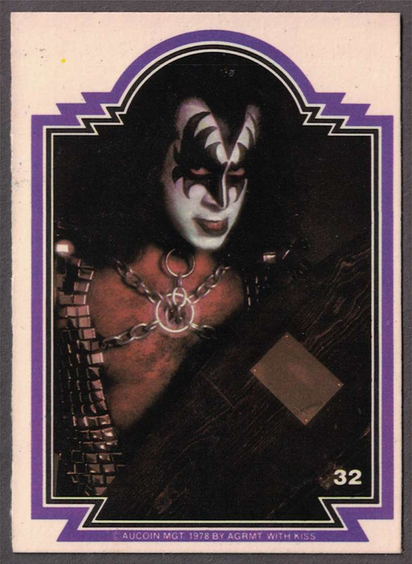 1978 Donruss KISS Series 1 AUCOIN Trading Cards - You Pick