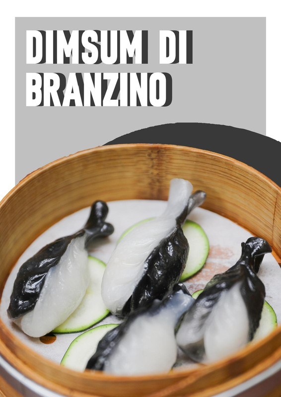 Dim sum di branzino - 4 pezzi