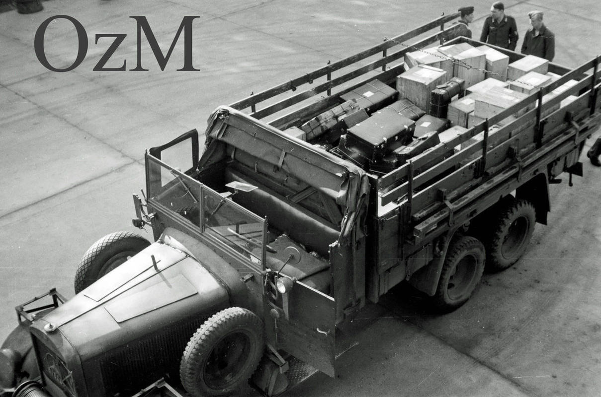 Gepäcklaster Ankunft Soldatenheim