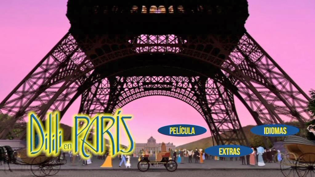 DILILI A PARIS MENU - Dilili en París [2018] [Thriller, drama] [DVD9] [PAL] [Leng. ESP/CAT/ENG] [Subt. ESP/CAT]