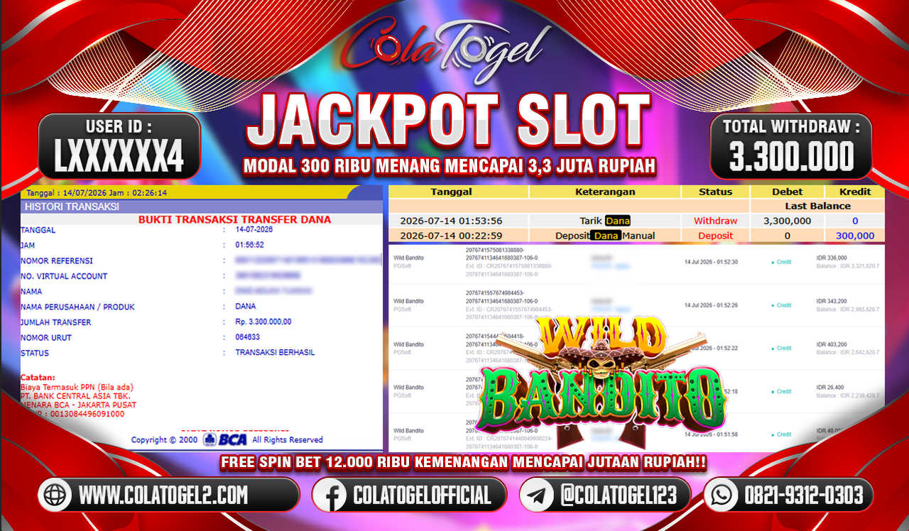 JACKPOT SLOT GACOR!!