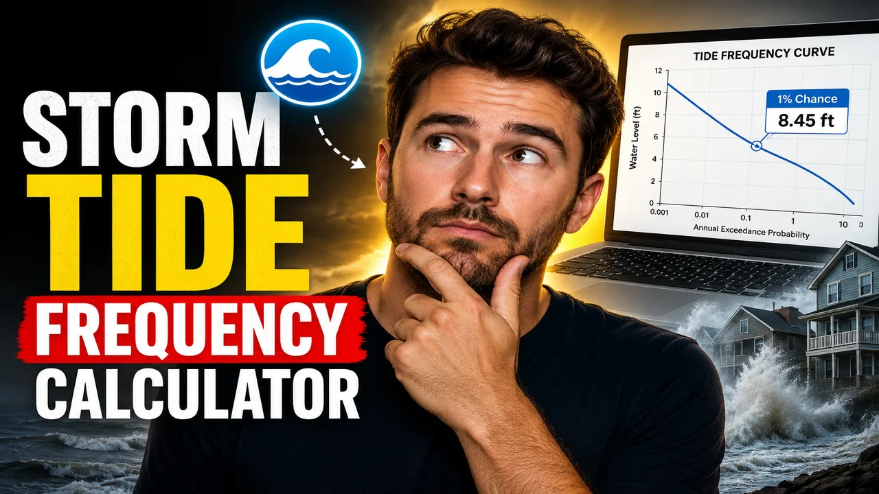 Storm Tide Frequency Calculator Online