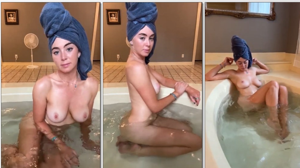 OnlyFans – Grace Charis – Fully Naked In The Tub