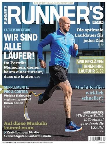 Cover: Runners World Magazin No 07 Juli 2022