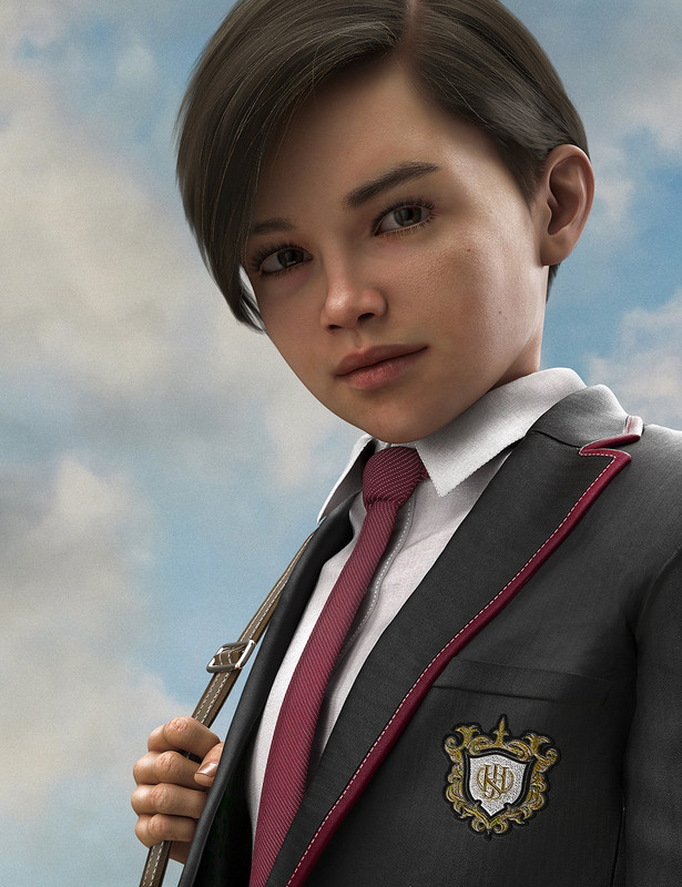 AJC Japan's Modern High School Uniform for Genesis 8 Males AJC Japan's Modern High School Uniform for Genesis 8 Males