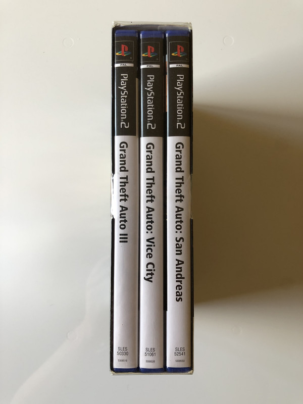 GTA Trilogía-lomo