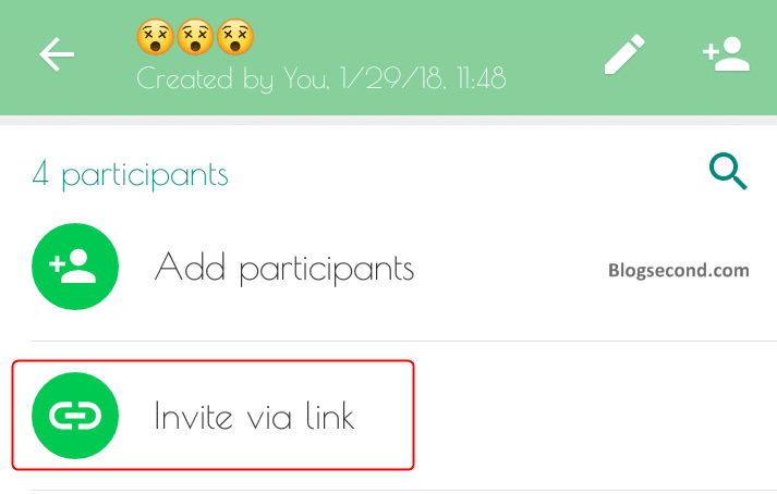 Membuat Link Grup pada WhatsApp