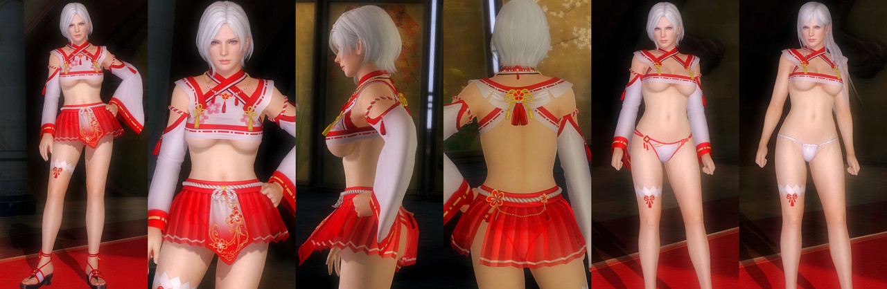 Christie DOAXVV Red Plum Shrine Visit