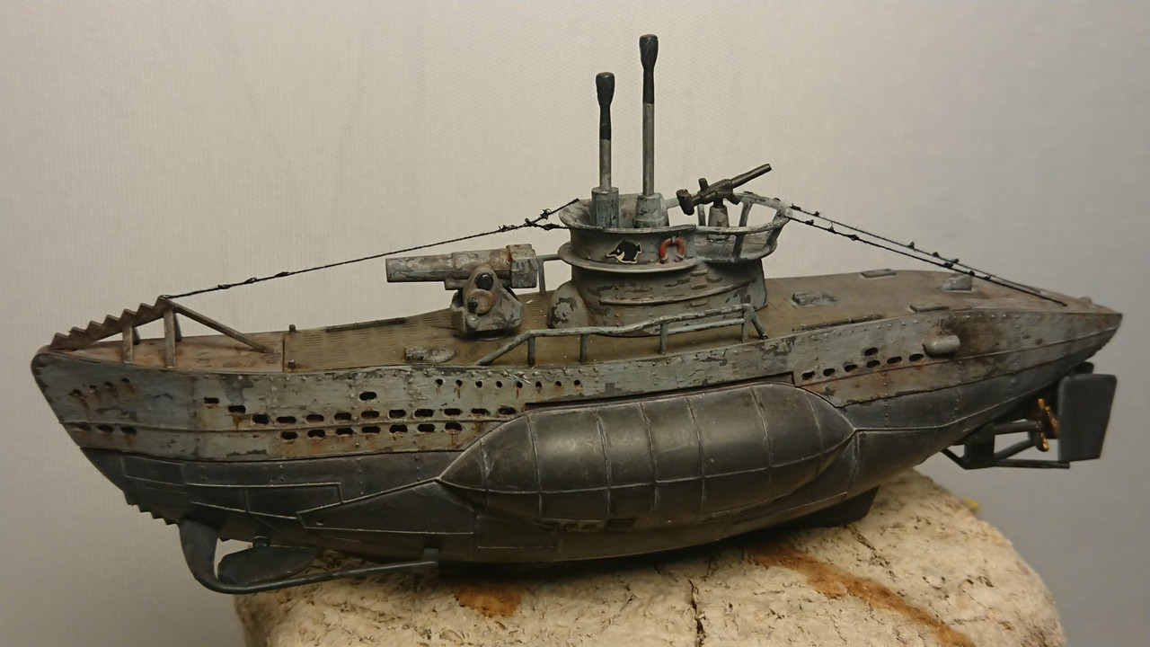 Meng Warship Builder : (bébé) U-boot type VII DSC-0992