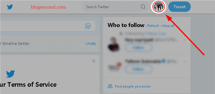 Mengaktifkan Modus Malam di Twitter