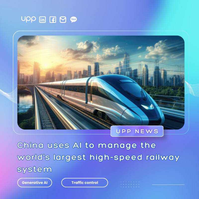 China uses AI to manage the world's largest high-speed railway system
