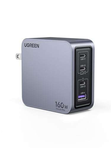 Amazon: UGREEN Nexode Pro 160W Cargador 
