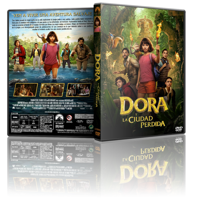 Portada - Dora y la Ciudad Perdida [DVD9 Full] [Pal] [Cast/Ing/Fr/It] [Sub:Varios] [Aventuras] [2019]