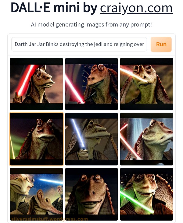 Darth Jar Jar Yousa Believe!