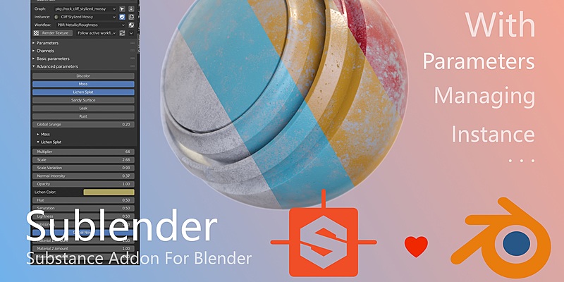 Sublender: Substance For Blender