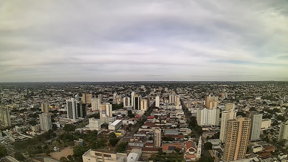 Campo Grande nesta manhã de segunda-feira