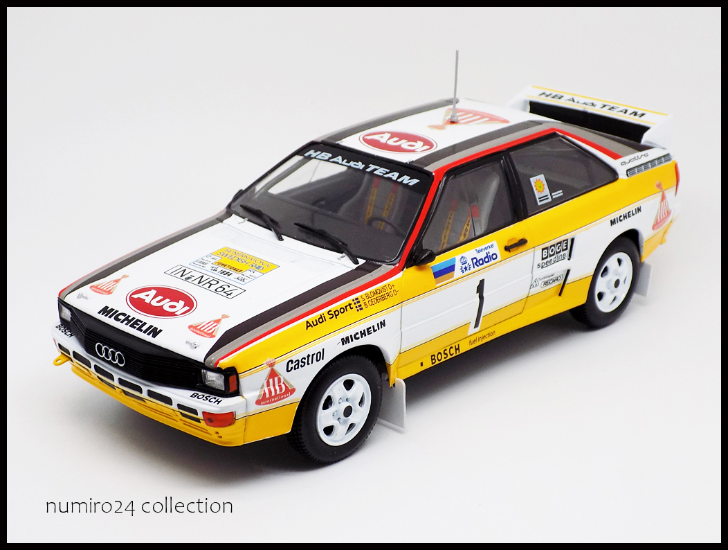 1984 Audi Quattro Blomqvist Sweden 1984 M1