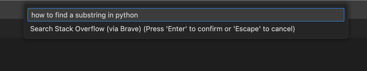 Search Query Input