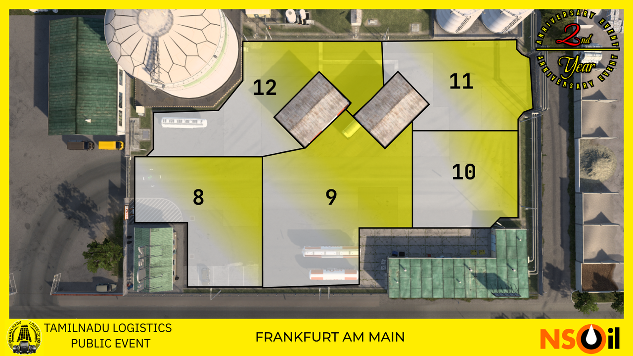 Route A - Frankfurt - NS Oil-{Slot8-PRVTC}-{Slot9-Pean Log}-{Slot 10-FL UA}-{Slot11 - Eurofest}-{Slot12 -Eternal Trans}