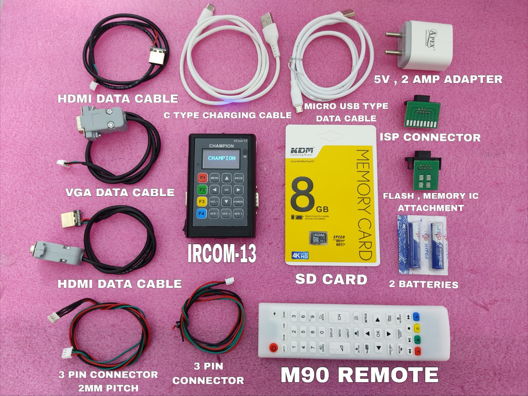 IrCom Professional TV Diagnostic Tool – Top angle view