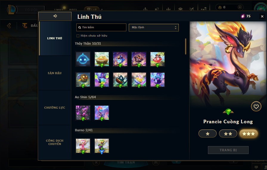 Acc DTCL # - Không Khung